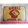 Image 1 : SHELL MOTOR OIL TIN SIGN (REPRODUCTION)
