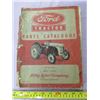 Image 2 : FORD TRACTOR MANUAL AND GOODYEAR BOOKS