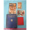 Image 1 : LOT OF ASSORTED READING MATERIAL (NELSONS ANNUAL, SHADOW LIKE BY JOSEPH CONRAD, ETC.)
