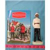 Image 1 : POLICE STATUE AND BOOK (STATUE HAS NOSE CHIPPED OFF)