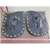 Image 1 : TWO LEATHER SCOTCH TOP SIDES (FOR LARGER HORSES)