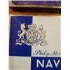 Image 2 : 2 UNCOMMON FLAT 50S CIGARETTE TINS (BRITISH CONSOLS, NAVY CUT-BOTH CANADIAN)