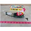 Image 1 : WIND UP TOY WITH KEY AND BOX (SANTA CLAUSE ON SLED)