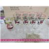 Image 1 : LOT OF BEER GLASSES WITH VINTAGE CARS
