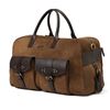 Image 1 : Boss & Co. Travel Bag in Walnut Suede