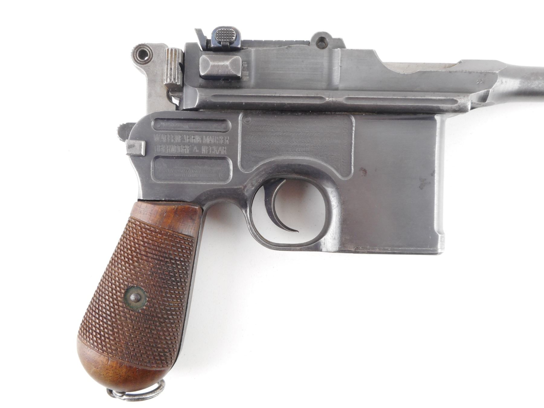 MAUSER MODEL C96 BROOMHANDLE CALIBER 7 63 MAUSER Switzer s MAUSER MODEL C96 BROOMHANDLE CALIBER 7 63 MAUSER Switzer s