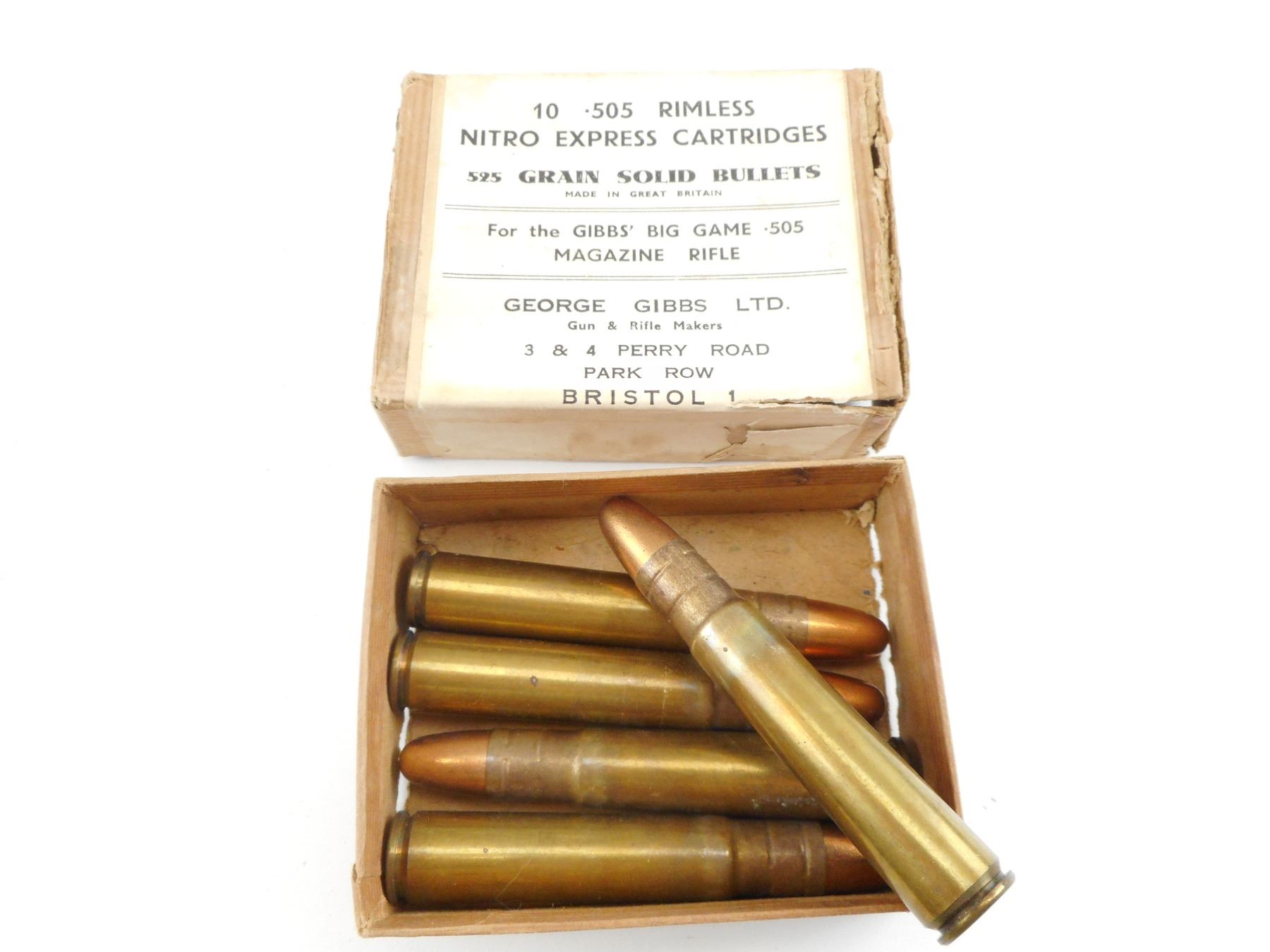 GEORGE GIBBS LTD 505 RIMLESS NITRO EXPRESS AMMO george-gibbs-ltd-505-rimless-nitro-express-ammo