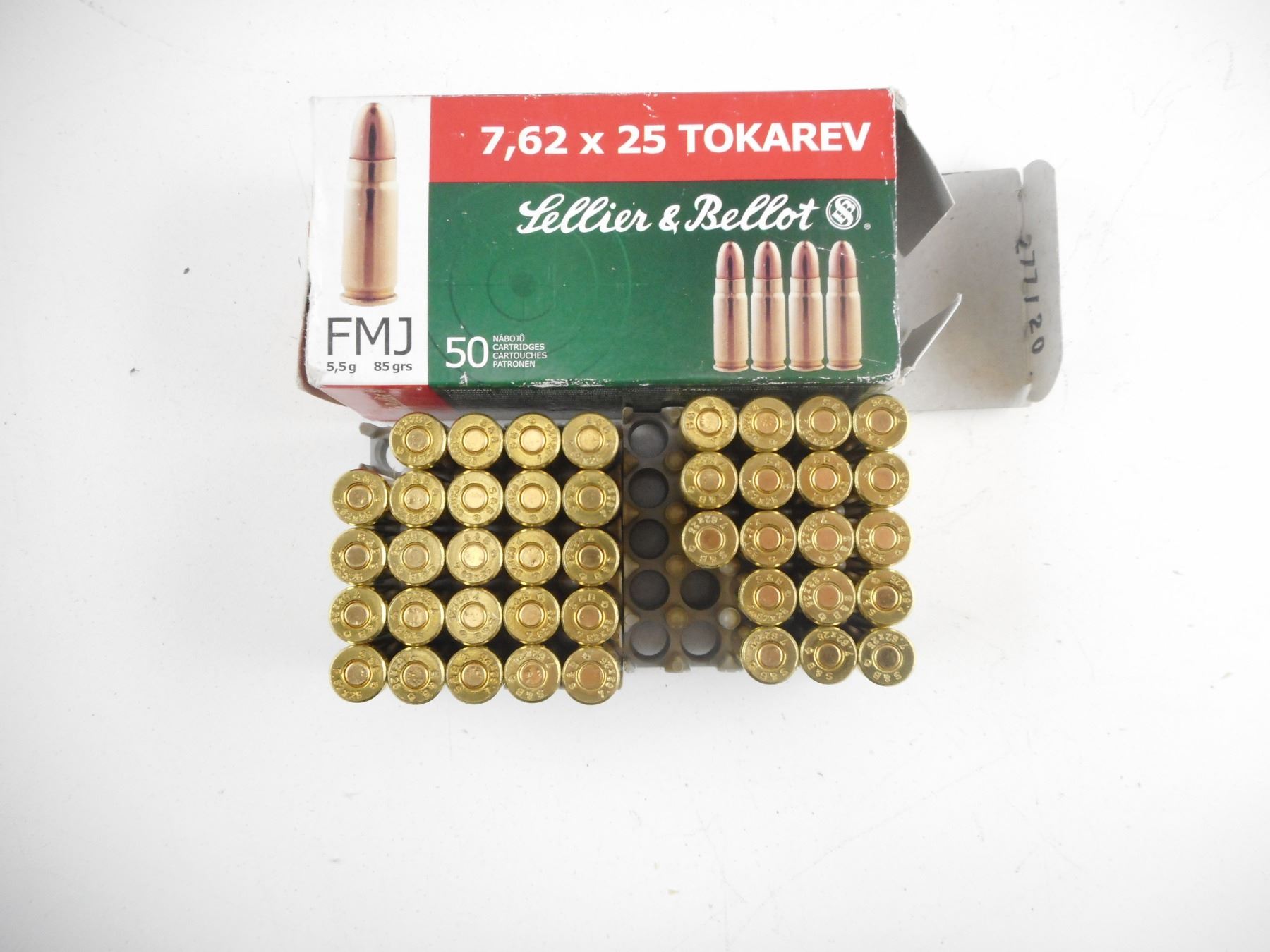 7 62 X 25 TOKAREV AMMO 7 62 x 25 tokarev ammo