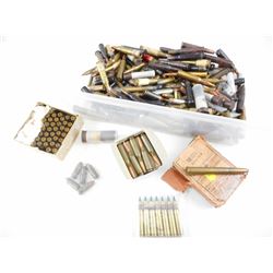 LONG RIFLE AMMO, HANDGUN AMMO, BLANKS, AND DUMMIES ASSORTED