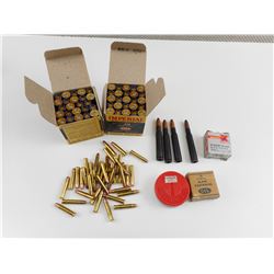 22 WRF AMMO, 22 RF BLANKS, 6MM STARTERS, 30-06 DUMMY'S, .410 GA SHOTSHELLS