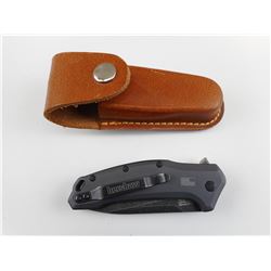 KERSHAW FLIP KNIFE WITH SHEATH
