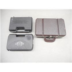 ASSORTED HARD HANDGUN CASES