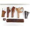 Image 2 : ASSORTED BROWN LEATHER HOLSTERS