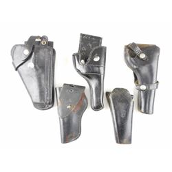 ASSORTED LEATHER HOLSTERS