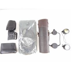 ASSORTED GUN/SCOPE ACCESSORIES