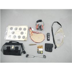 ASSORTED SHOOTING ACCESSORIES