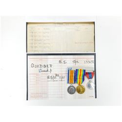 WWI BRITISH MEDALS