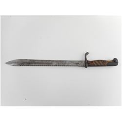 WWI GERMAN M1898 SAWBACK BAYONET