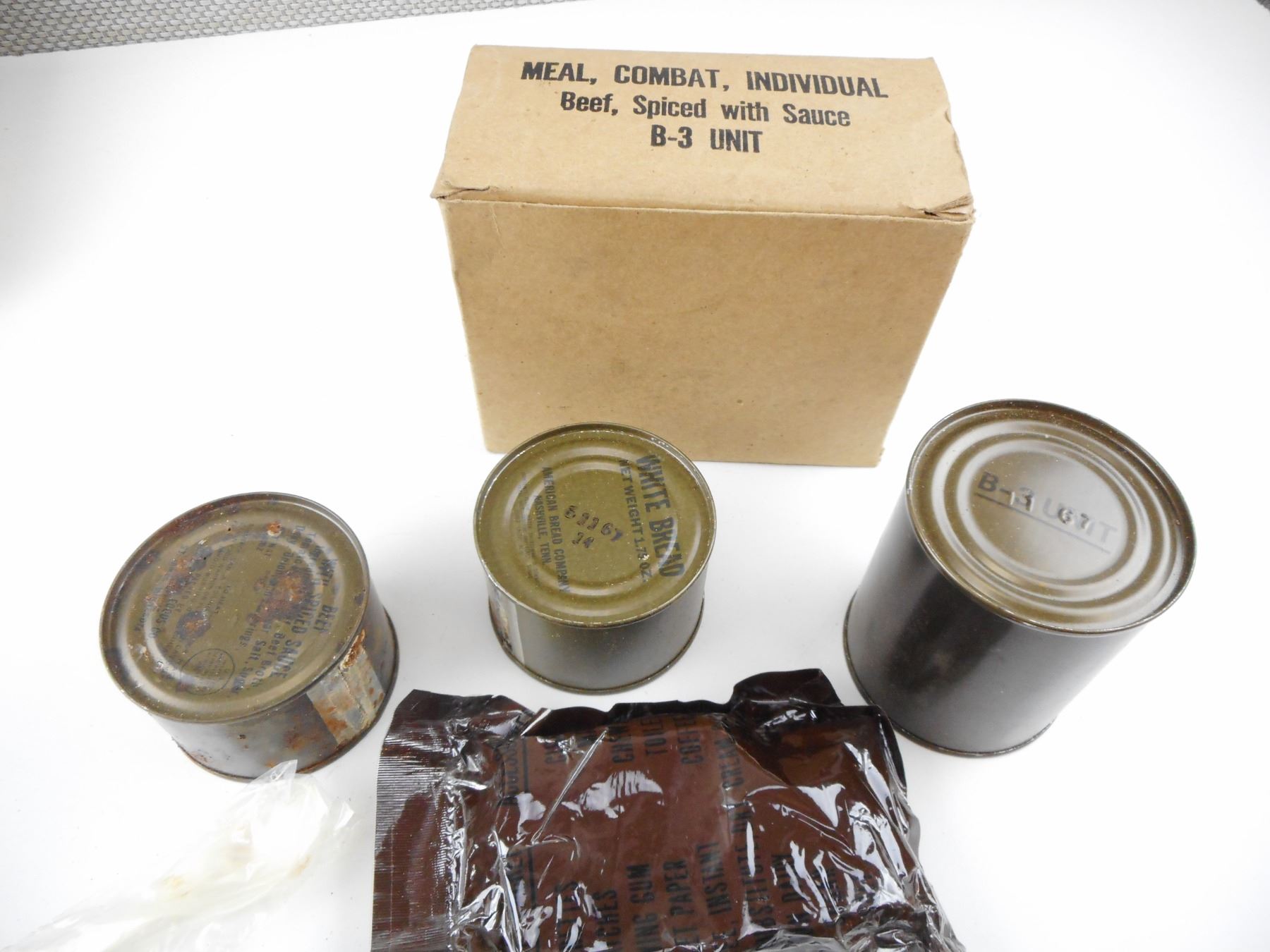 US MILITARY MEAL COMBAT RATIONS