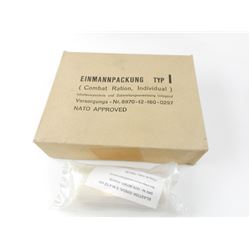 GERMAN MILITARY MEAL RATIONS