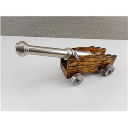 DECORATIVE ALUMINUM CANNON