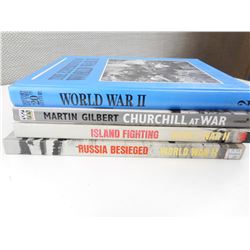 ASSORTED WWII HISTORY BOOKS