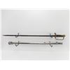 Image 2 : REPRODUCTION MILITARY OFFICERS TYPE SWORD WITH SCABBARD