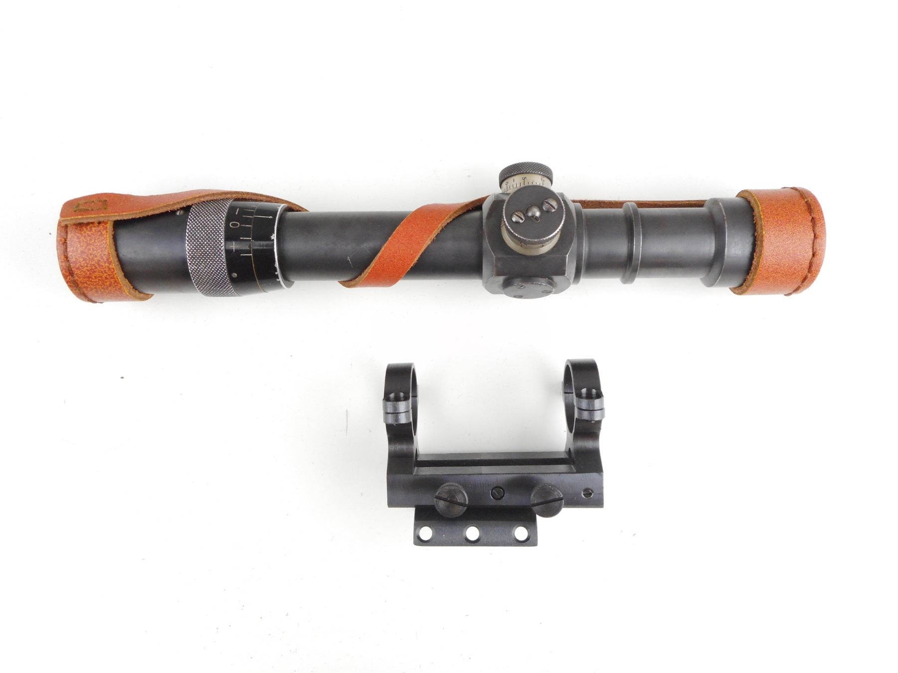 PRE WWII RUSSIAN PE SNIPER SCOPE 1931/1936. WITH COVERS