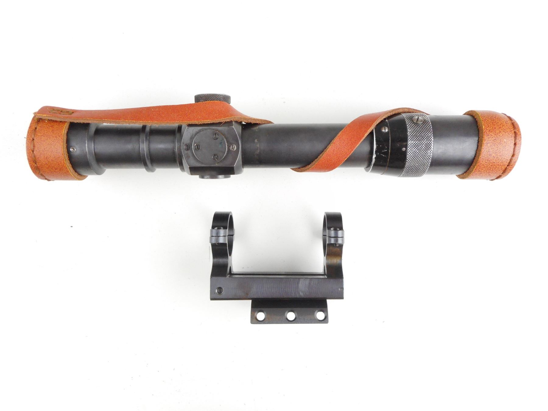 PRE WWII RUSSIAN PE SNIPER SCOPE 1931/1936. WITH COVERS