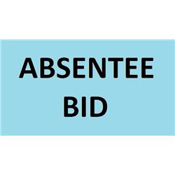 HOW TO PLACE AN ABSENTEE BID