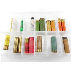 COLLECTION OF SHOTGUN SHELLS, INCLUDING PAPER, BRASS, PIN FIRE