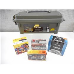 12 GAUGE, 20 GAUGE ASSORTED SHOTSHELLS, IN PLANO SHOTSHELL BOX