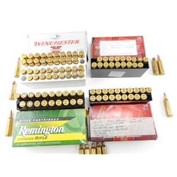22-250 REM ASSORTED RELOADED AMMO