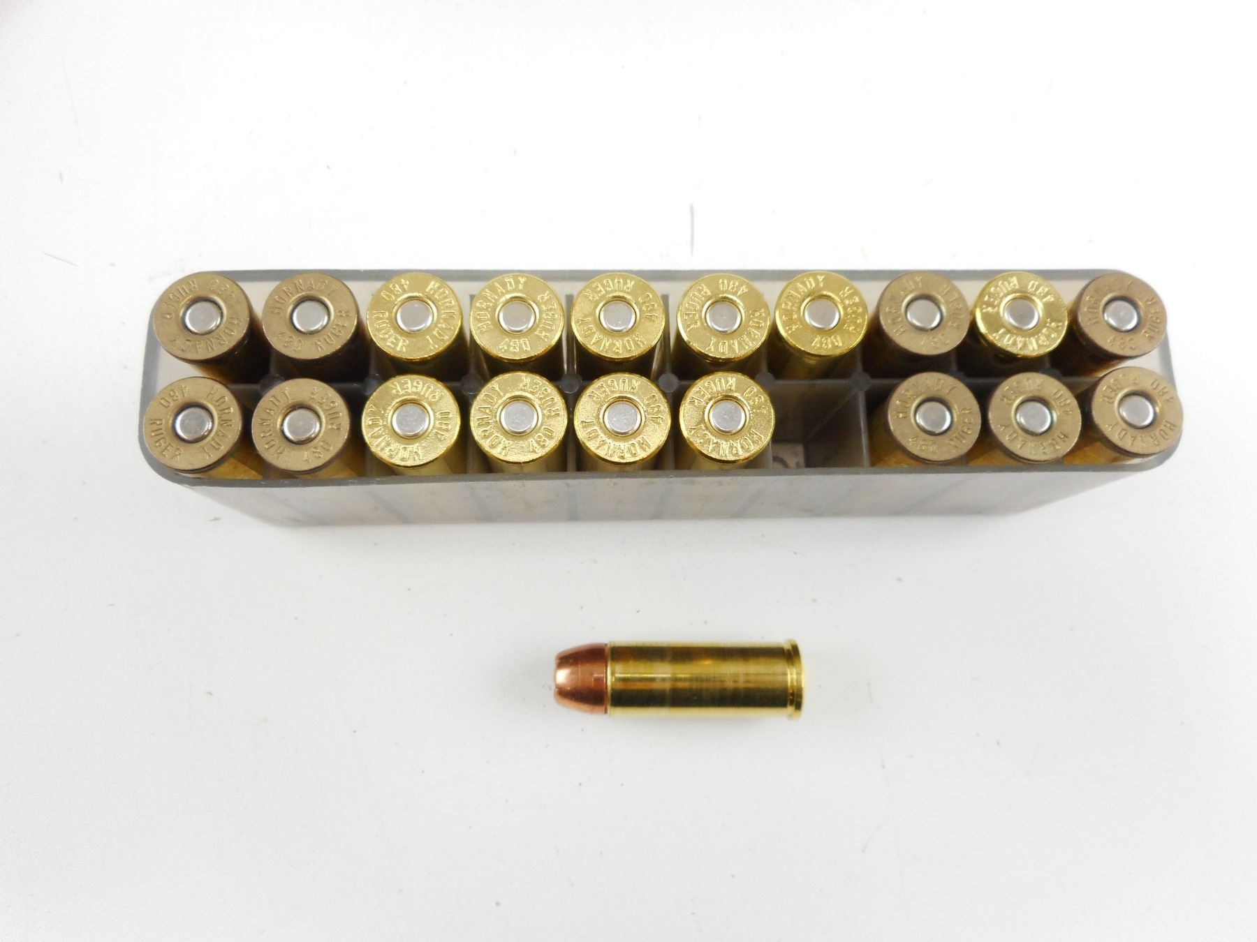 480 RUGER RELOADED AMMO