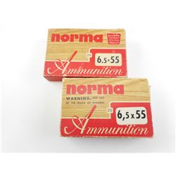 6.5 X 55 RELOADED AMMO