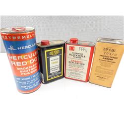 SMOKELESS, BLACK POWDER ASSORTED