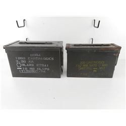 METAL AMMO TINS