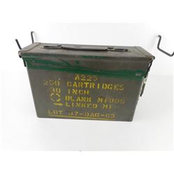 METAL AMMO TIN