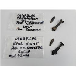 MARBLES RIFLE REAR SIGHTS