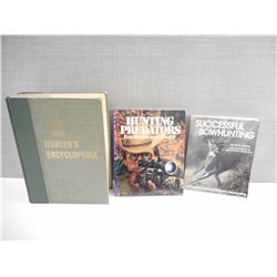 ASSORTED HUNTING BOOKS