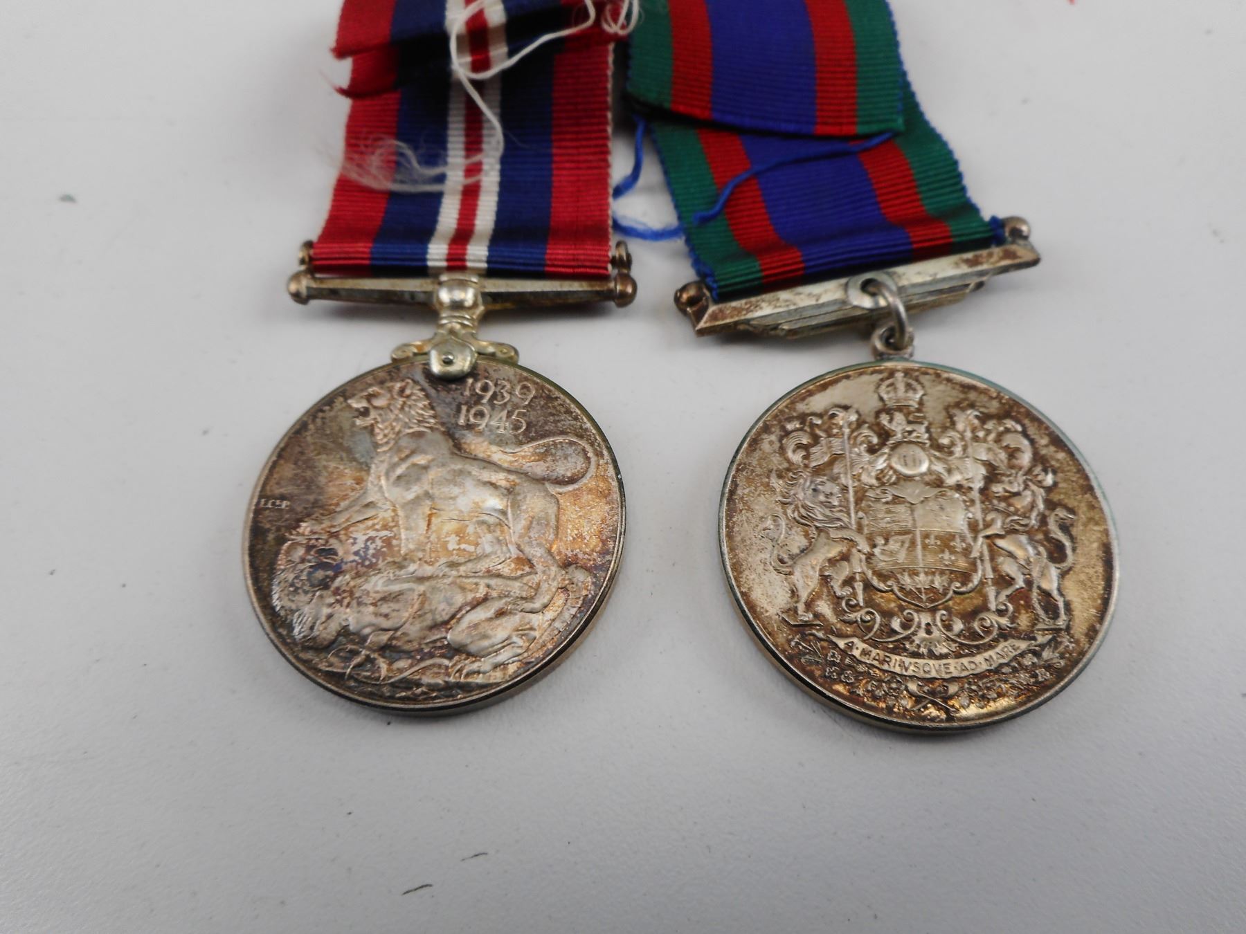 WWII CANADIAN MEDALS/POST WAR RIBBONS