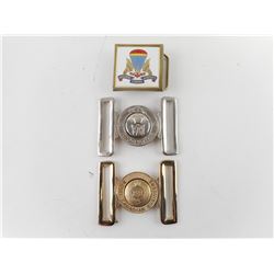 CANADIAN MILITARY BUCKLE LOT