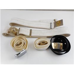 CANADIAN MILITARY PARADE BELTS