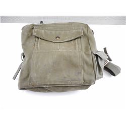 FRENCH M51 GAS MASK AND POUCH