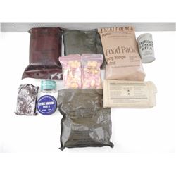 ASSORTED MILITARY RATIONS