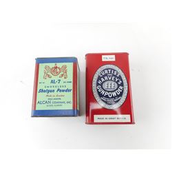 COLLECTIBLE GUN POWDER TINS