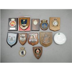 CDN/US MILITARY PLAQUES LOT ETC