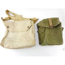 WWII CANADIAN GAS MASK BAG