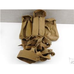 WWII BRITISH P37 AMMO POUCHES