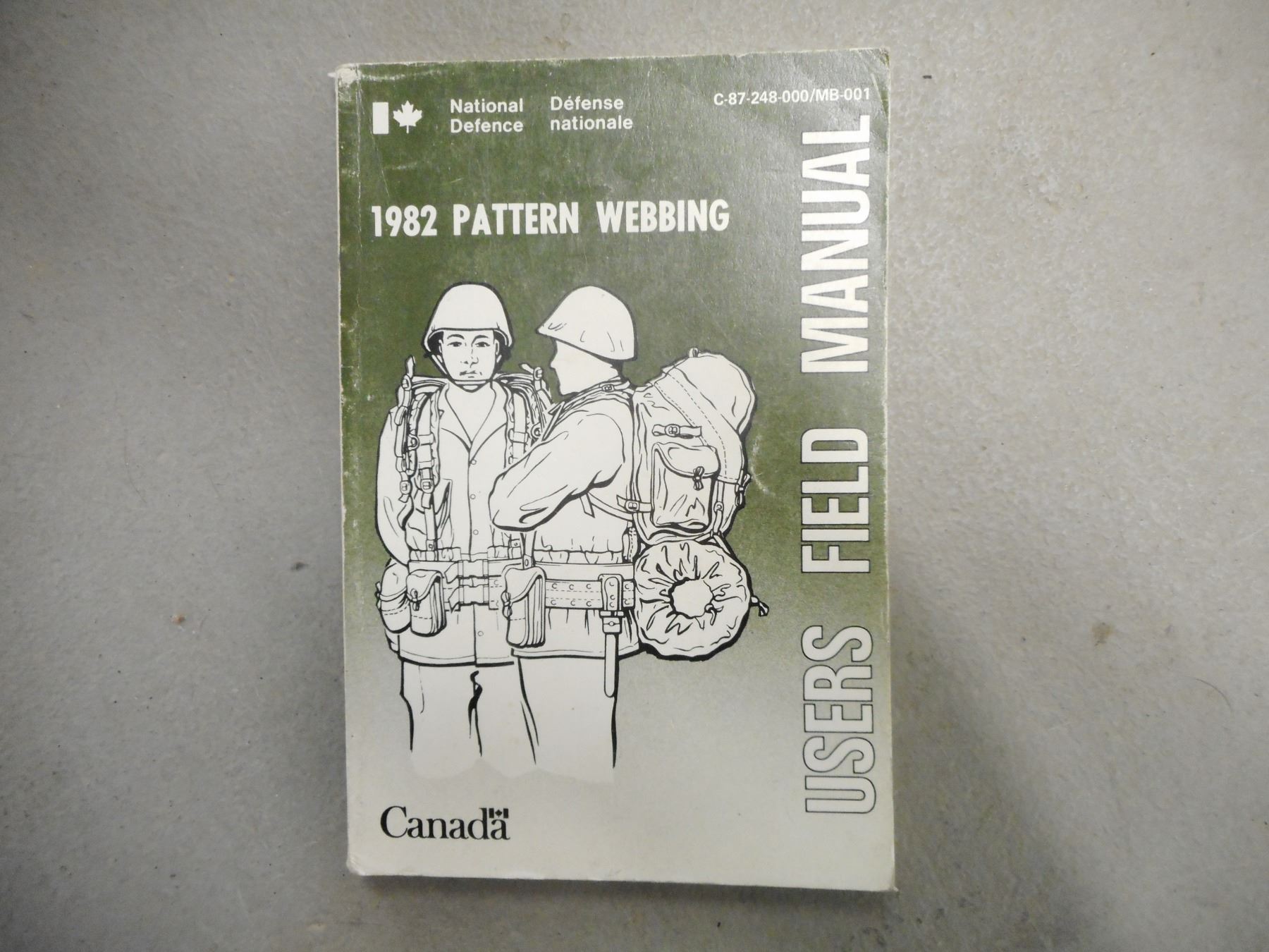 Canadian1982 Pattern Webbing CANADIAN MILITARY 82 PATTERN WEBBING